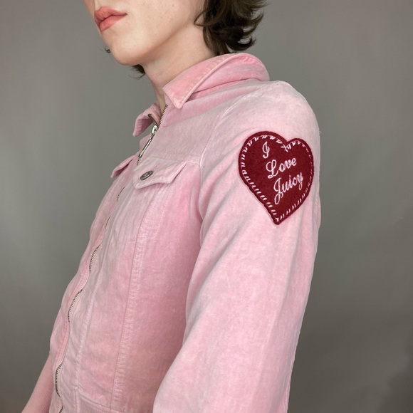 I Love Juicy Couture Velour jacket - Picture 3 of 6
